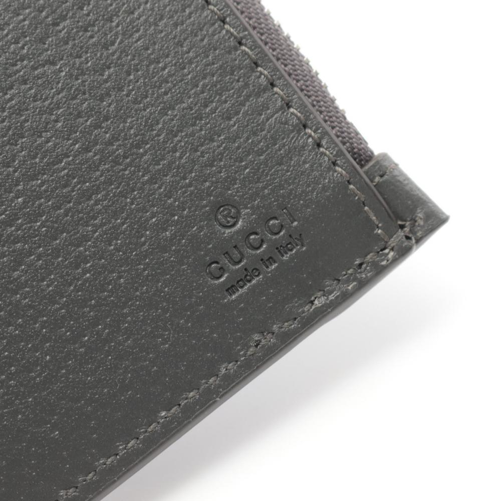 GUCCI Ophidia GG Supreme Long Wallet Bifold Grey - Picture 5 of 5